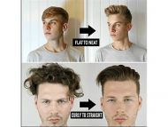 Multifunkční žehlička na vlasy a vousy STYLER MEN