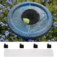 Solární zahradní fontána s LED světly - Gardlov
