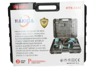 Výhodná sada aku flexy, šroubováku a příklepové vrtačky NAKIDA HTN-5840 + 2x baterie 21V + kufr