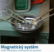 Magnetická miska na šroubky - 10 cm