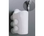 Silikonový držák sprchové hlavice - 2 ks