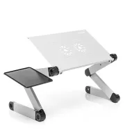 Nastavitelný polohovatelný stolek na notebook Omnible - InnovaGoods
