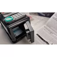 Pokladnička na ukládání peněz pomocí hesla a otisku prstu